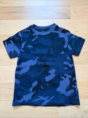 Polo by Ralph Lauren Navy & Dark Blue Camo Pocket Tee